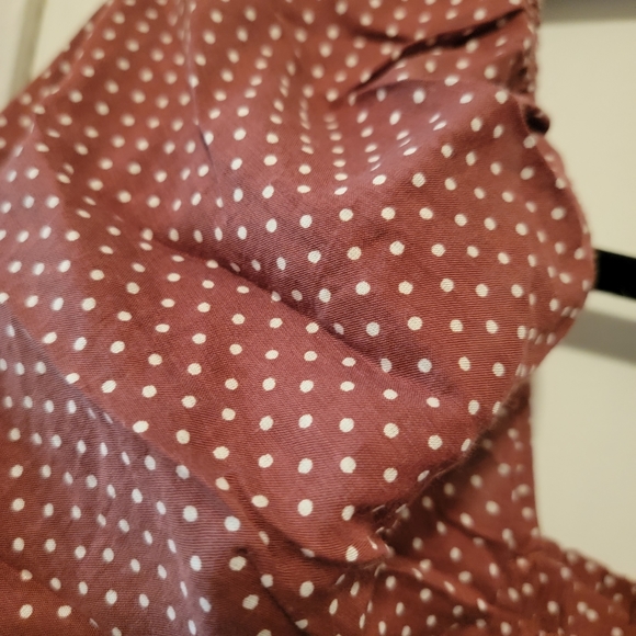 NWT J Crew Squareneck smocked cotton voile top in dot - Picture 6 of 6